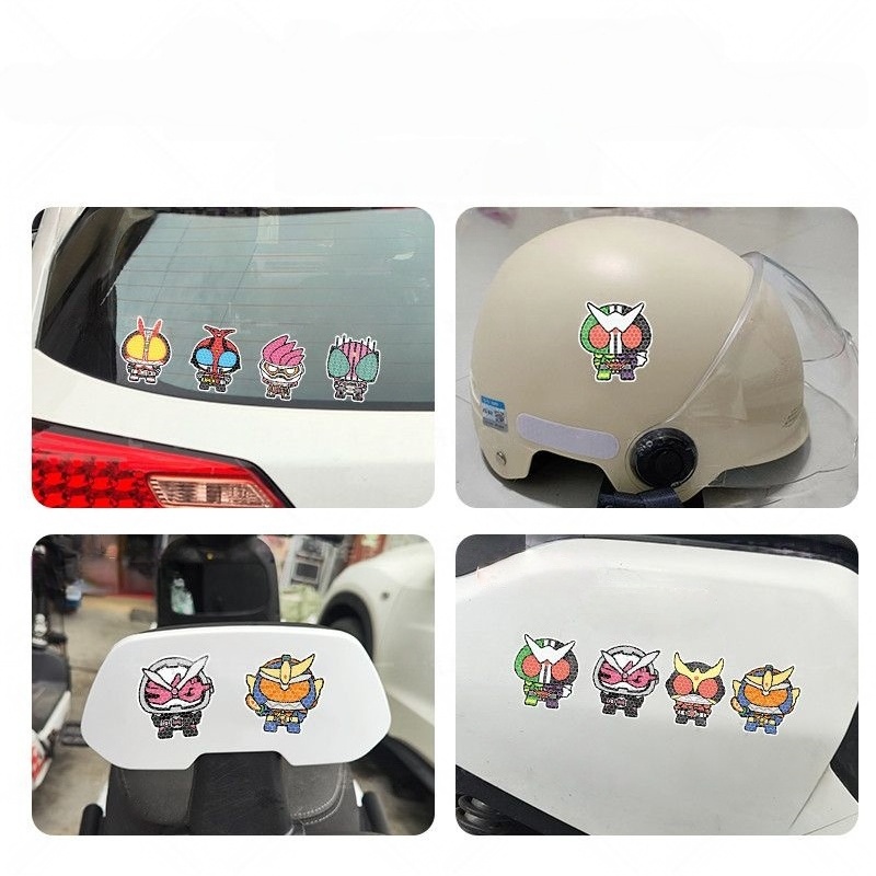 Personalized Kamen Rider car s - Sticker Luggage Decorative recension och pris