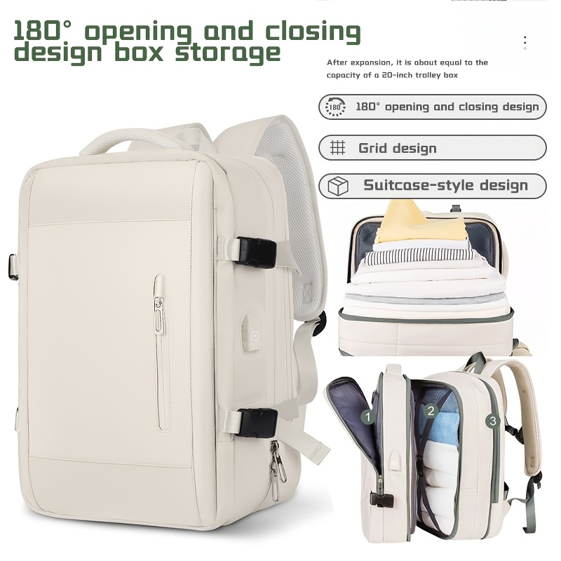180 °   Box Opening Travel Bac - Travel Accessories Bag For Men recension och pris