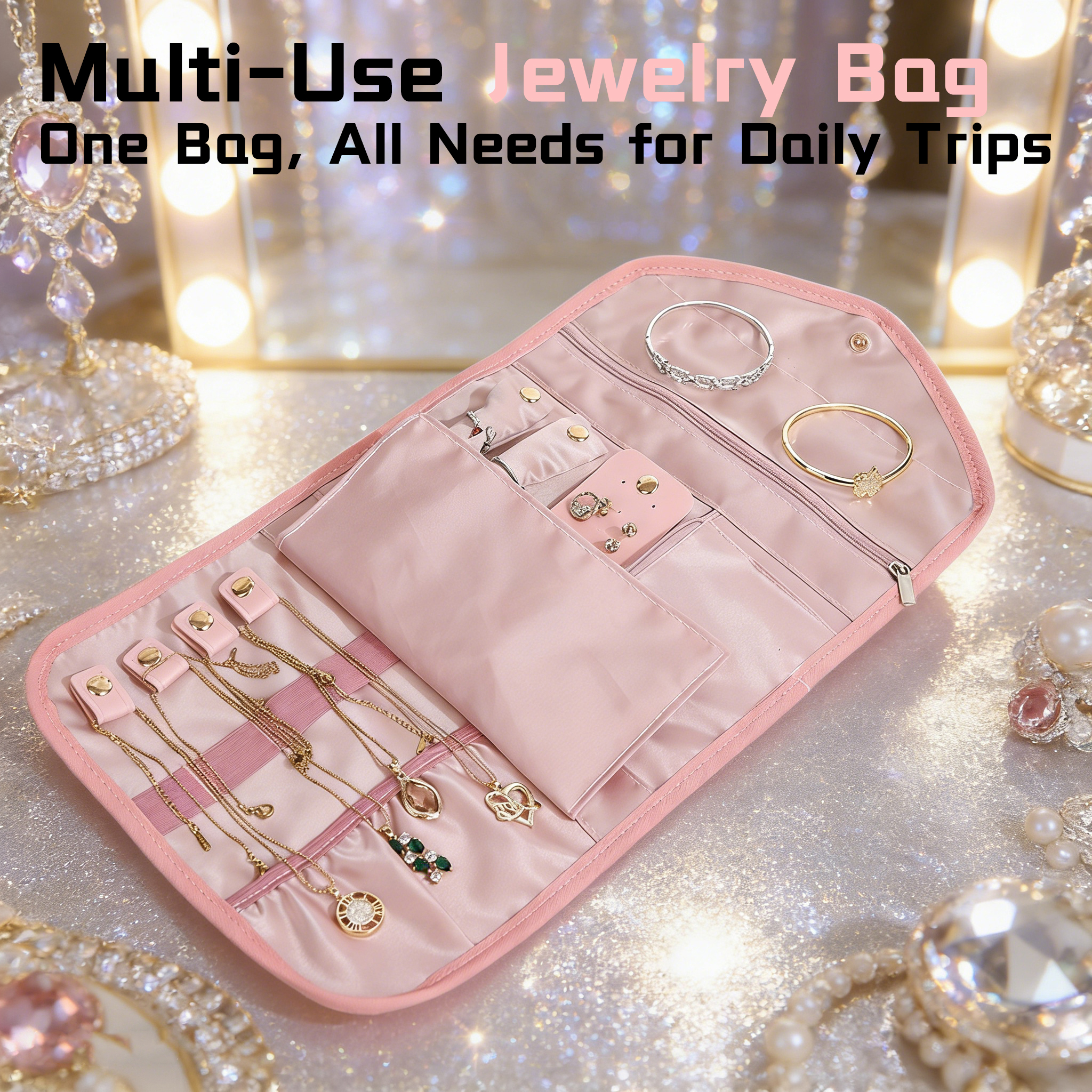 Portable jewelry case travel s - Travel Accessories High End recension och pris