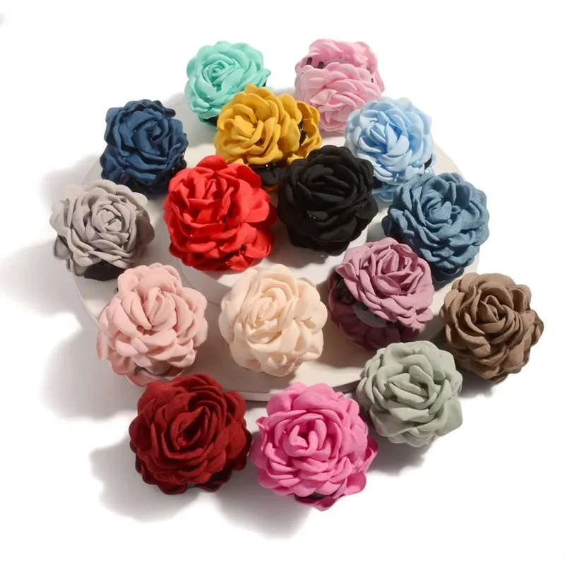 French Fabric Rose Flower Hair - Travel Accessories For Elderly recension och pris