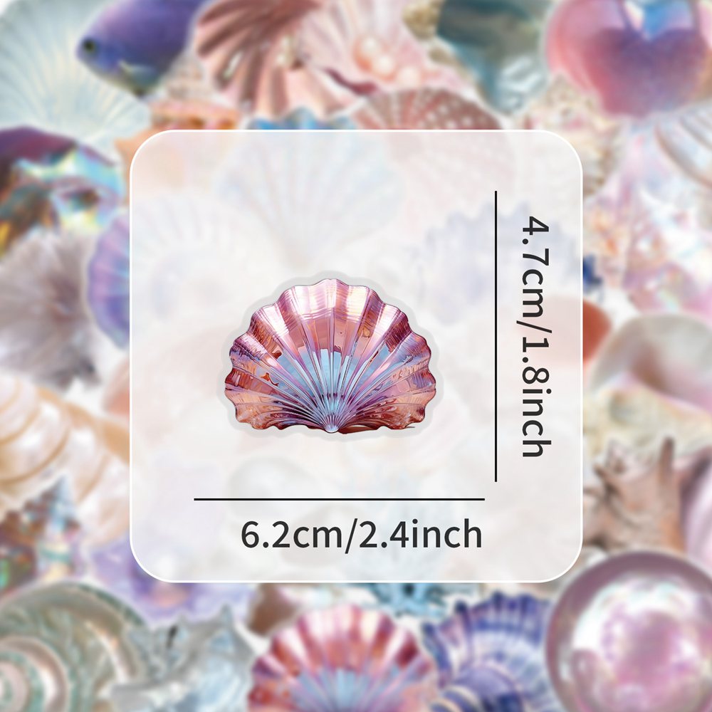 50pcs Cartoon Shell Graffiti S - Sticker Luggage Decorative recension och pris