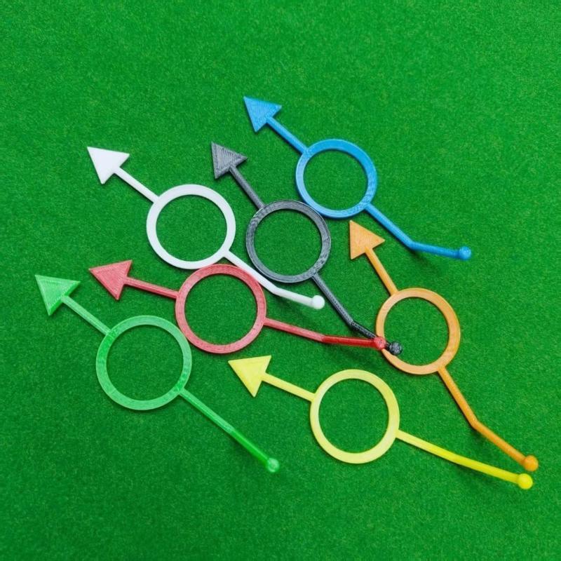 5Pcs Compact Billiards Aiming  - Travel Accessories Guide recension och pris