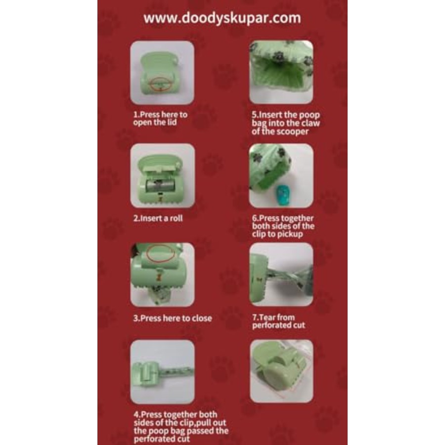 Portable Pooper Scooper High-T - Travel Accessories Under $5 recension och pris