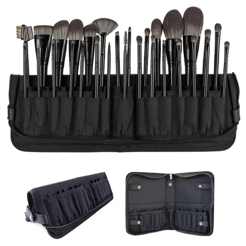 29/23 Holes Foldable Makeup Br - Travel Accessories Toiletry Bag recension och pris