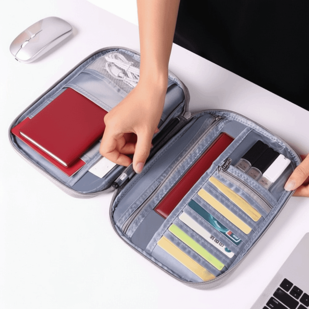 Creative Solid Color Passport  - Travel Accessories Bag For Men recension och pris