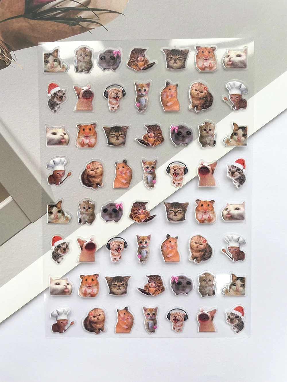 Mini Pvc Funny Cat Poster Good - Travel Accessories Cute recension och pris