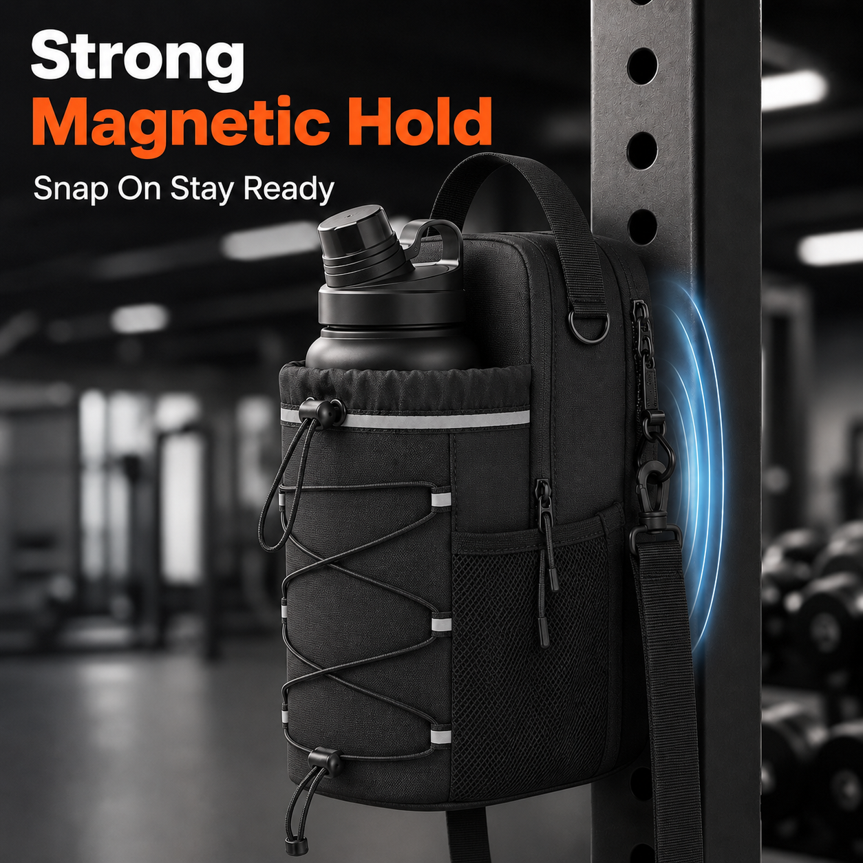 Magnetic Gym Bottle Bag Water  - Travel Accessories Bottles recension och pris