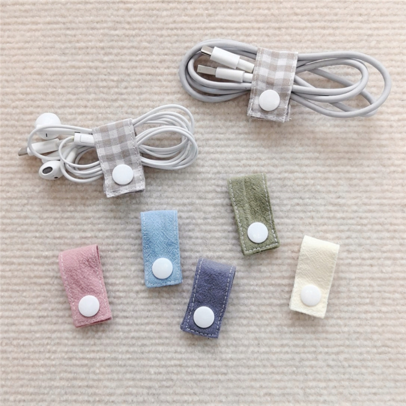 Fabric Cable Organizer Reusabl - Cable Organizer Travel recension och pris